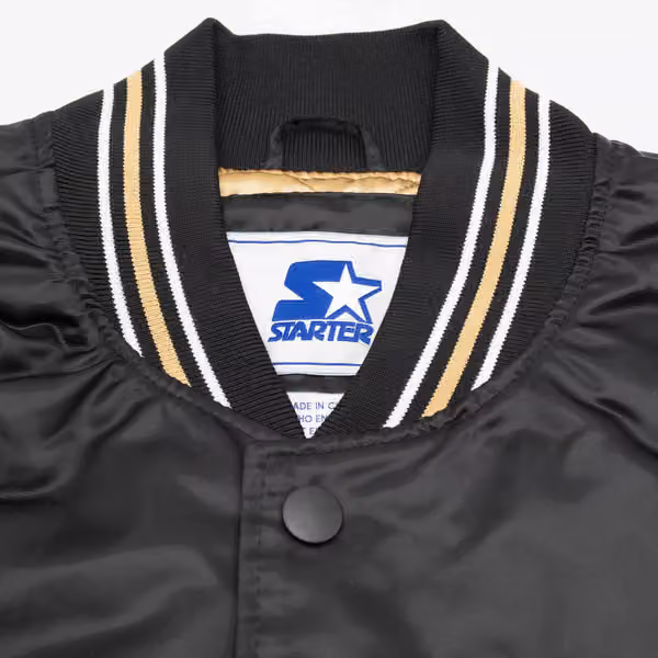 Vegas Golden Knights Enforcer NHL Varsity Satin Jacket view 5