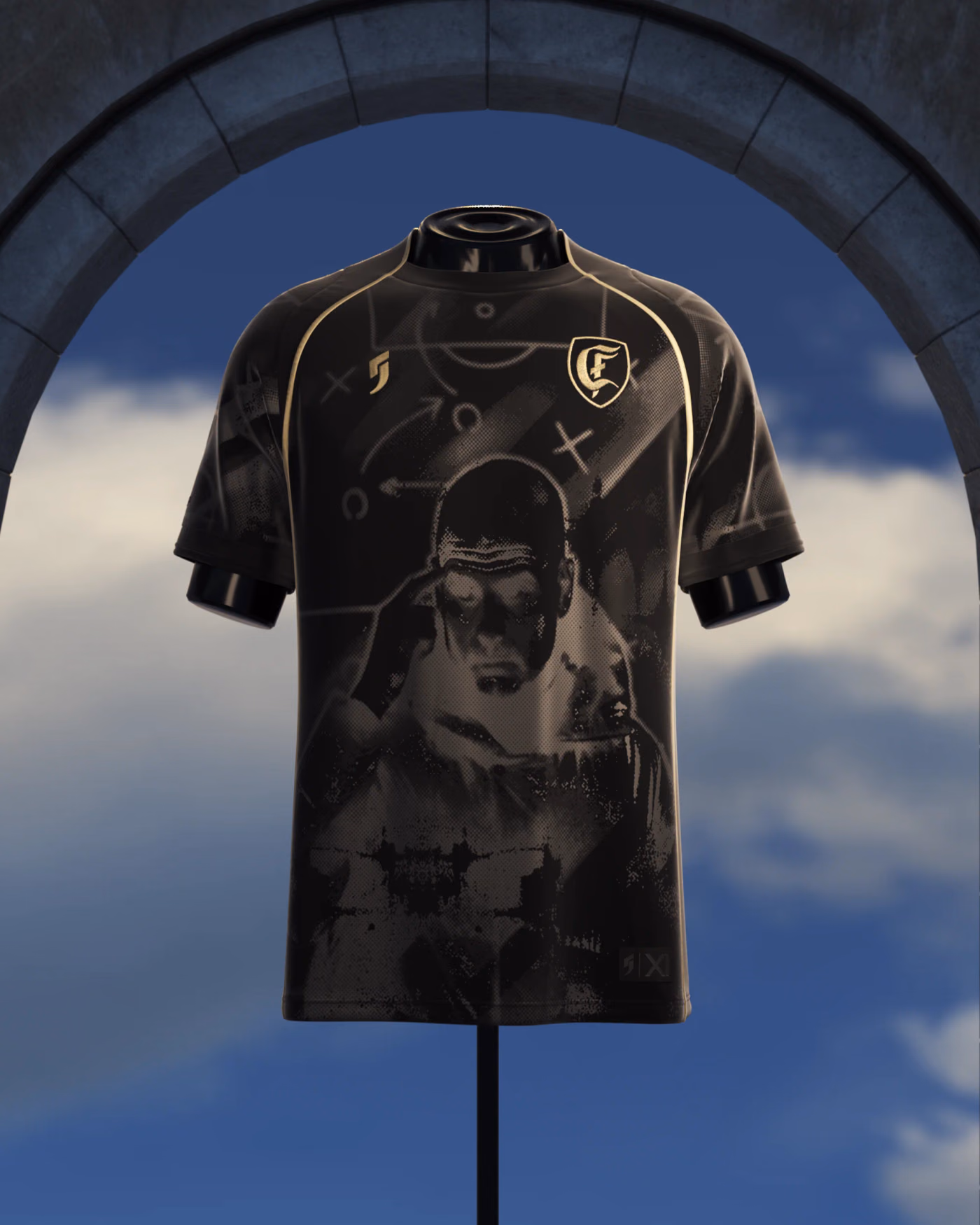Jersevo Custom Personalized Pep - Manager Jersey front view