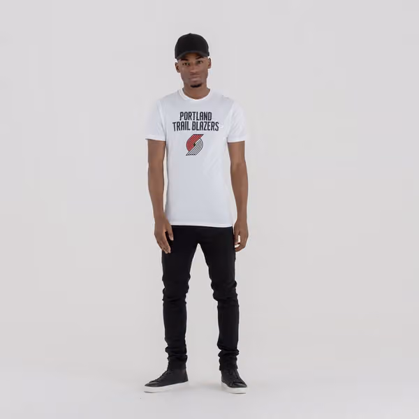 Portland Trail Blazers Team Logo New Era NBA T-Shirt view 5
