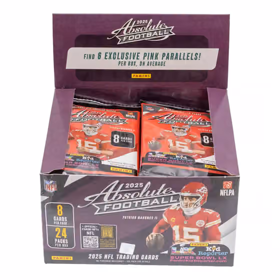 2025 Panini Absolute Football NFL Retail Box view 2