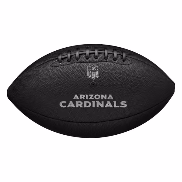 Arizona Cardinals Wilson Metallic Premiere Full Size NFL Football view 2
