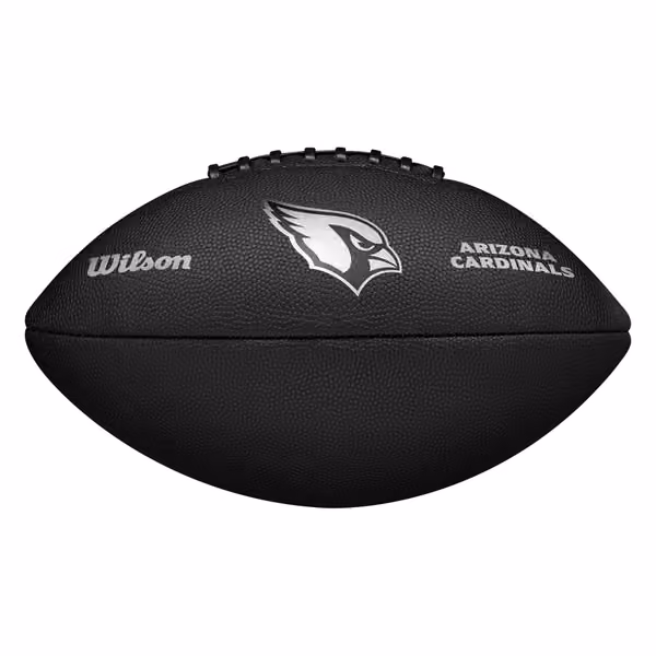 Arizona Cardinals Wilson Metallic Premiere Full Size NFL Football view 6