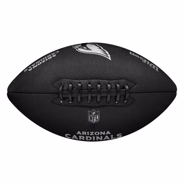 Arizona Cardinals Wilson Metallic Premiere Full Size NFL Football view 3