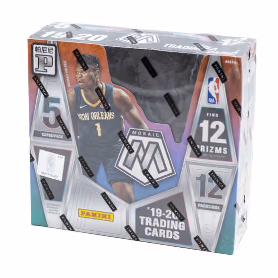 2019/20 Panini Mosaic Tmall Edition Basketball Hobby Box NBA view 1