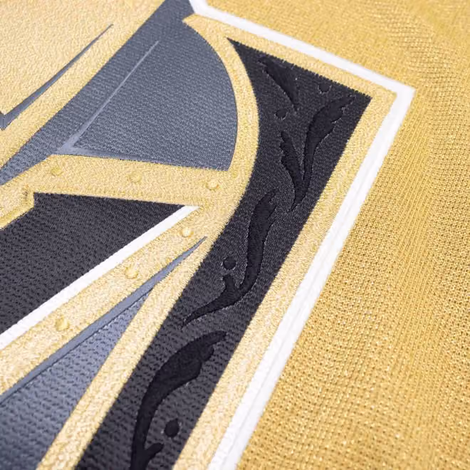 Vegas Golden Knights Breakaway NHL Jersey Home Gold view 3