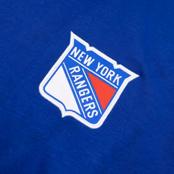 New York Rangers Foundation NHL Hoodie Blue view 4