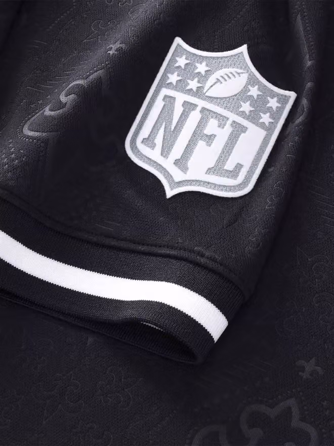 New Orleans Saints 2026 Football x Football NFL Fan Jersey Black view 7