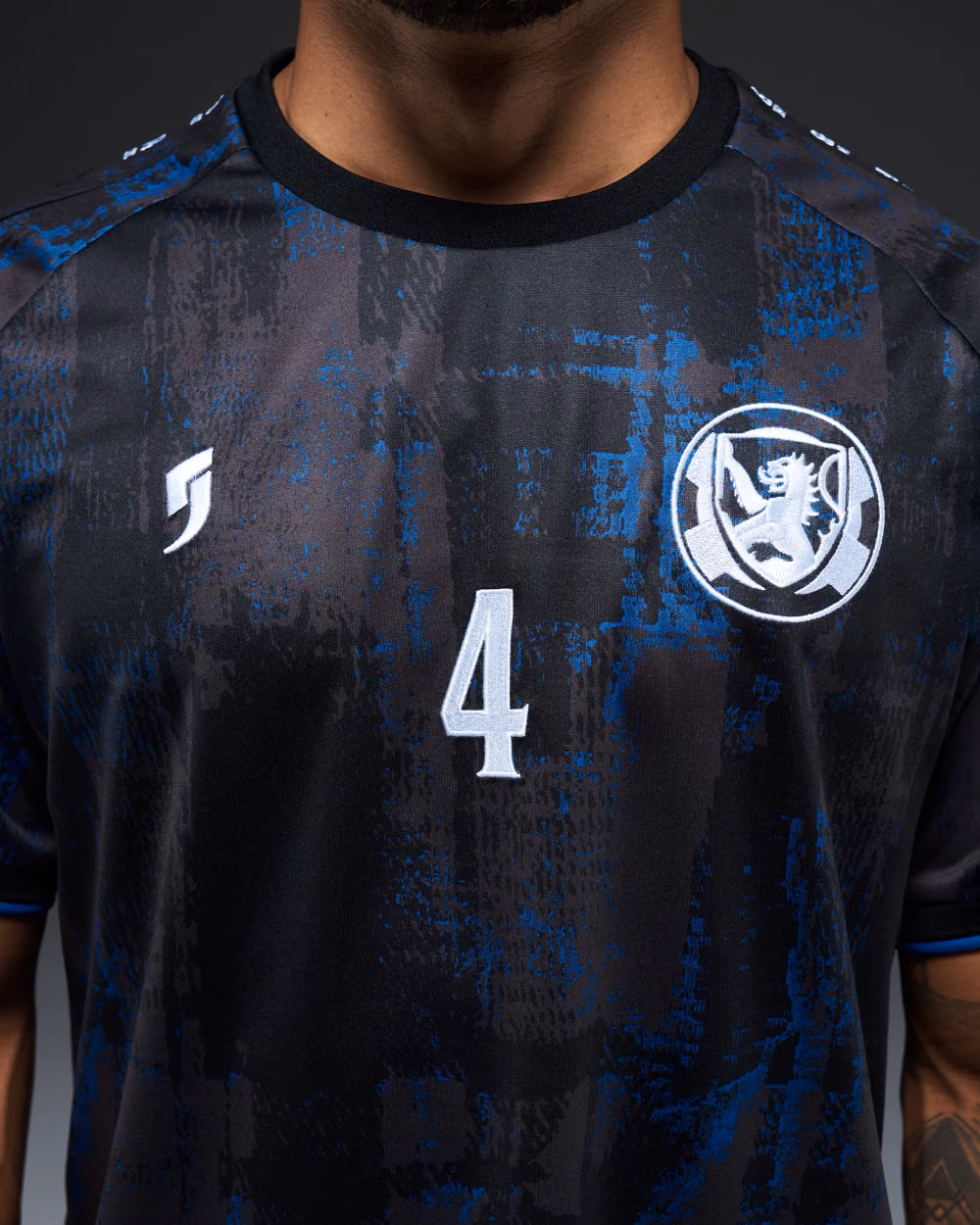 Jersevo Custom Personalized McFratm Heritage Jersey (2026WC Edition) crest detail