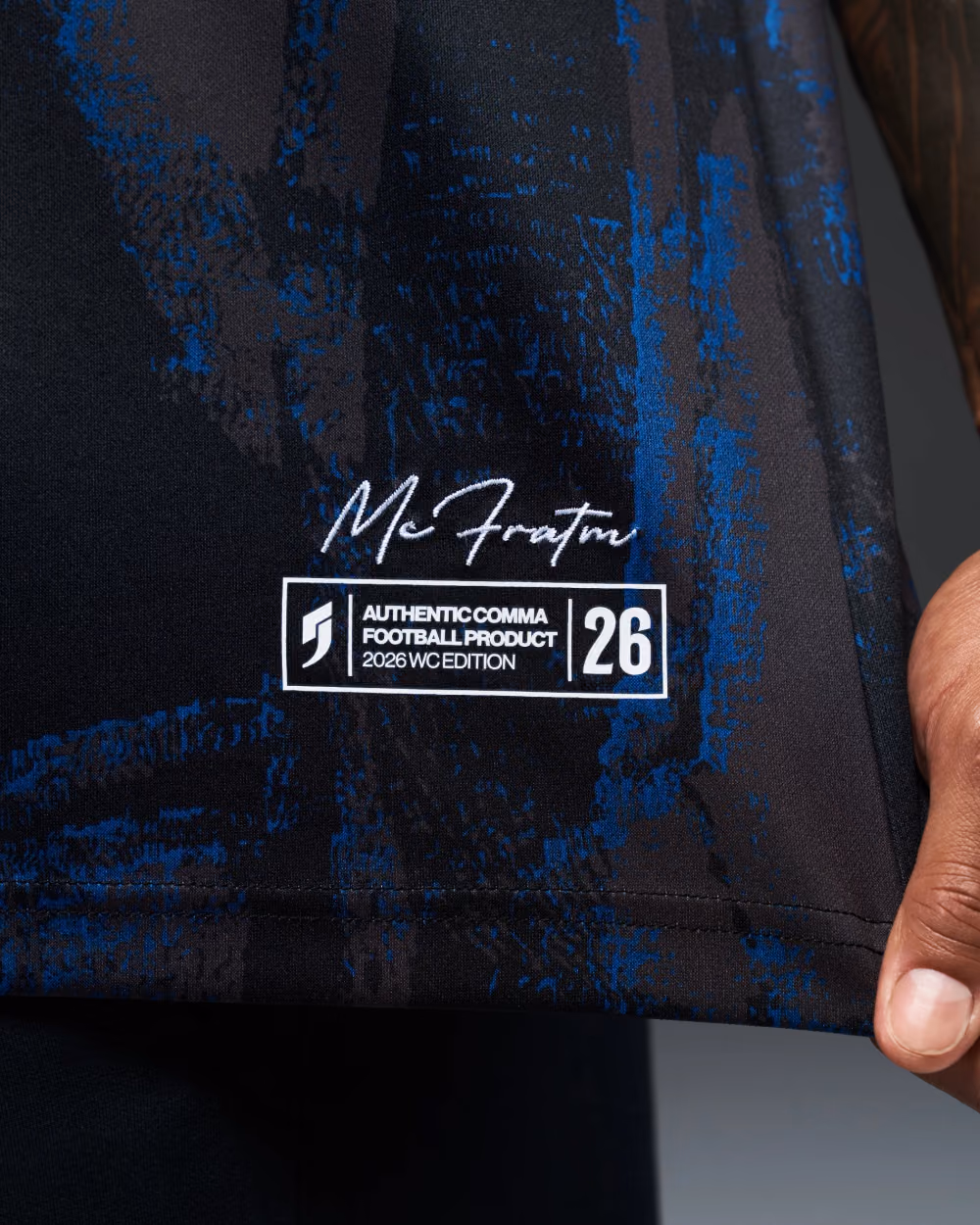 Jersevo Custom Personalized McFratm Heritage Jersey (2026WC Edition) detail view 6