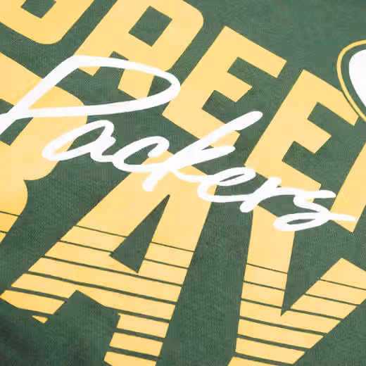 Green Bay Packers Wordmark Nike Club NFL Hoodie Green (WOMEN'S) view 3
