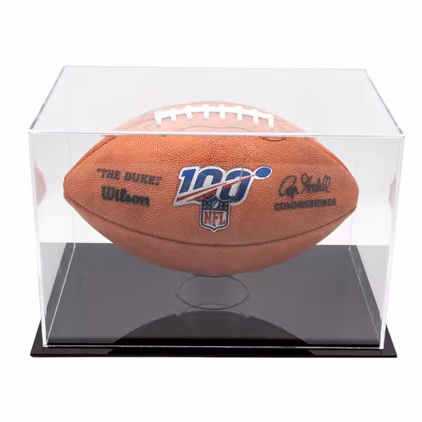 American Football Display Case – Premium Acryl Showcase view 1