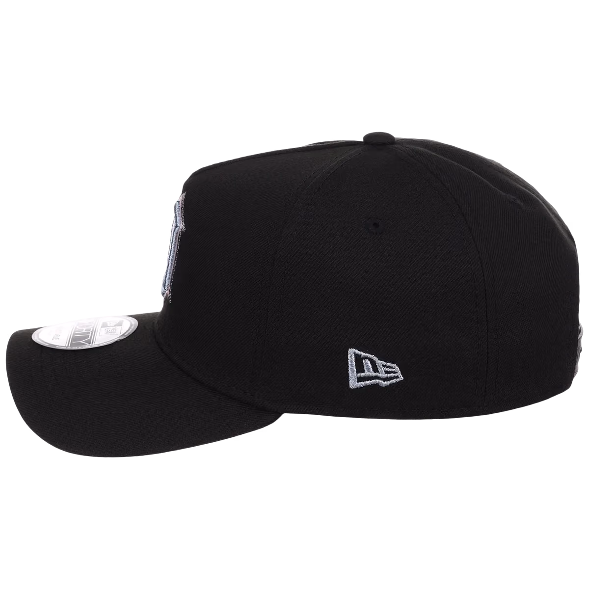 Detroit Tigers MLB Pewter Skies New Era 9FORTY A-Frame detail view