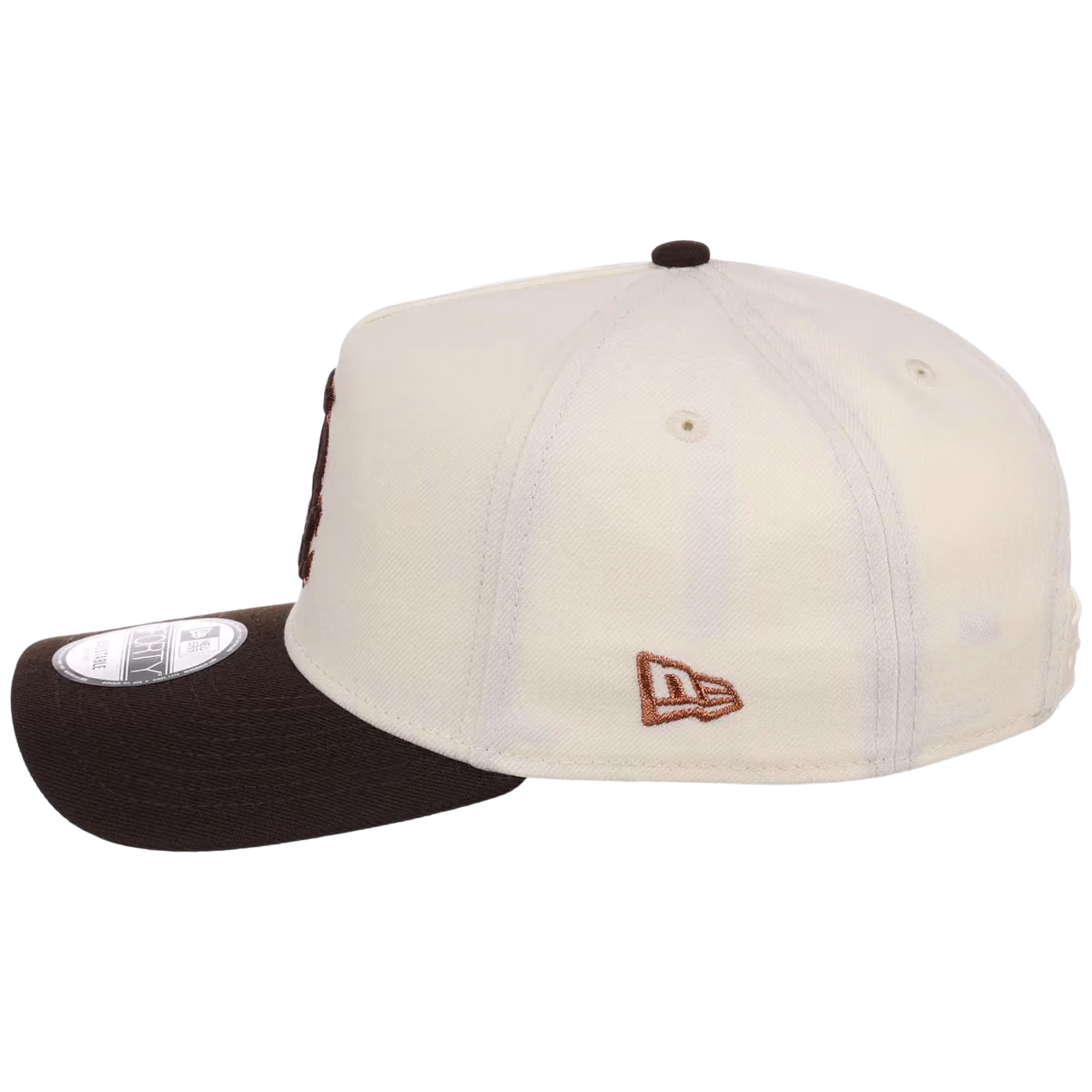 Chicago White Sox MLB Walnut Reserve New Era 9FORTY A-Frame detail view