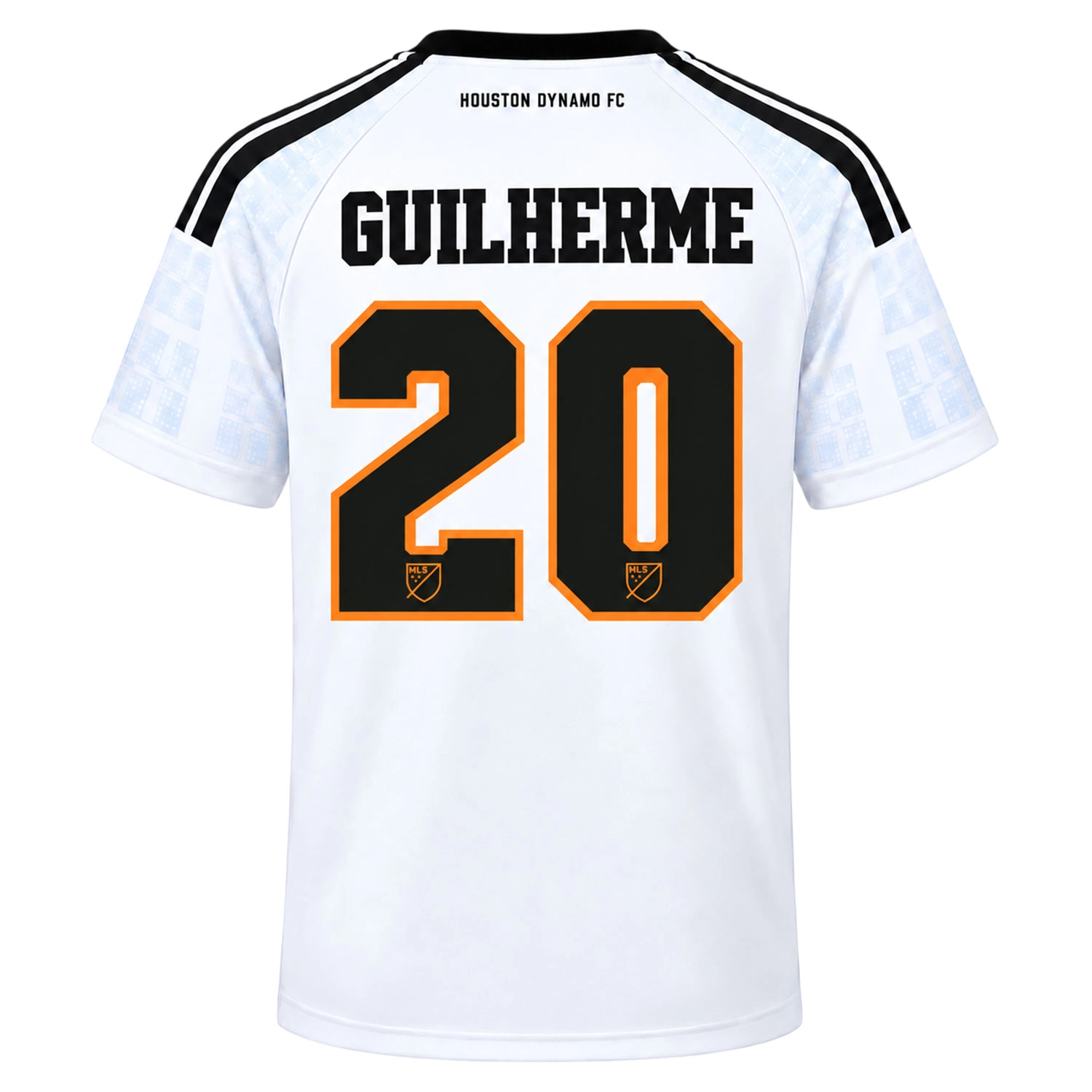 Guilherme Dynamo White Jersey Radiant Houston