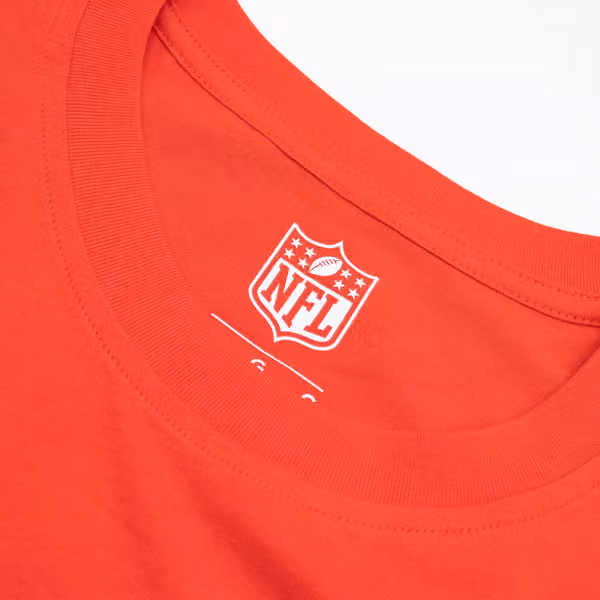 NFL Shield Logo Football T-Shirt Red view 4
