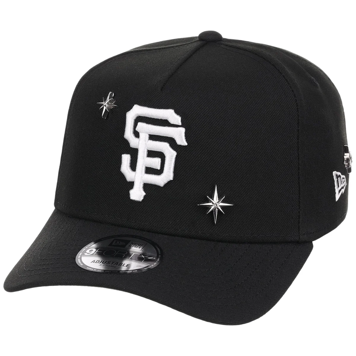 San Francisco Giants MLB Star Stud New Era 9FORTY A-Frame detail view