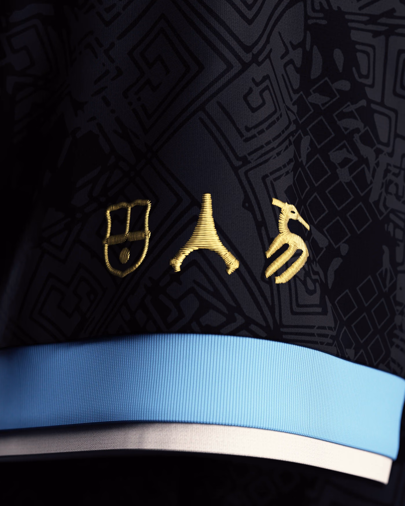 Jersevo Custom Personalized La Pulga Floral Jersey left sleeve detail