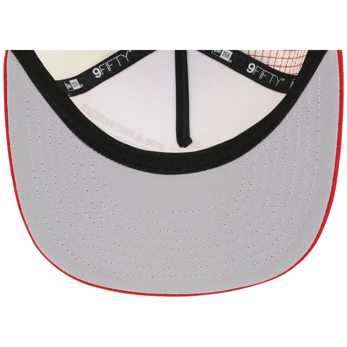 San Francisco 49ers NFL Gridlock New Era 9FIFTY A-Frame back view