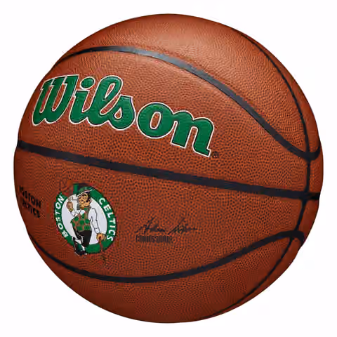 Boston Celtics Wilson Team Alliance NBA Basketball (Size 7) view 4