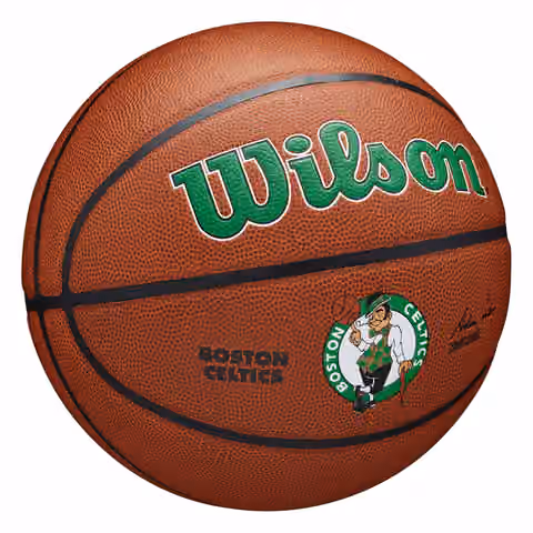 Boston Celtics Wilson Team Alliance NBA Basketball (Size 7) view 3