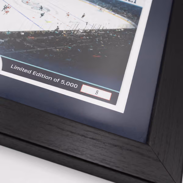 Seattle Kraken Bronze Coin Framed NHL Photo view 3