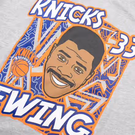 Patrick Ewing New York Knicks Court King Youth NBA T-Shirt (YOUTH) view 3