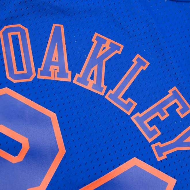 Charles Oakley #34 New York Knicks 1996-97 Mitchell & Ness Swingman NBA Jersey Alternate view 3