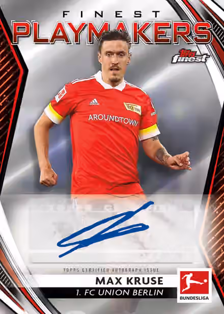 2020/21 Topps Finest Bundesliga Soccer Hobby Box view 4