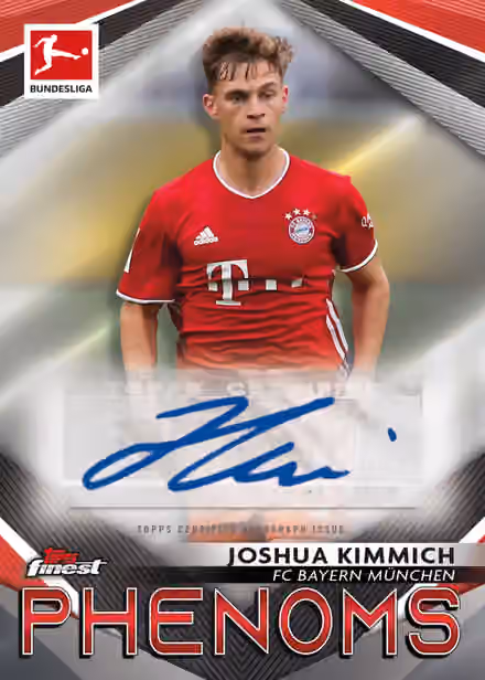 2020/21 Topps Finest Bundesliga Soccer Hobby Box view 3