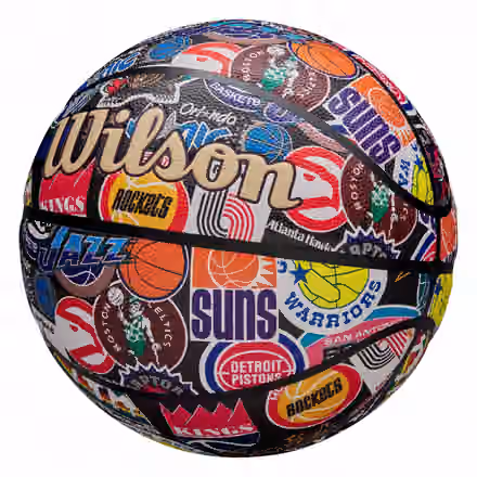 Wilson NBA Retro Hardwood Classics All Team Basketball (Size 7) view 5