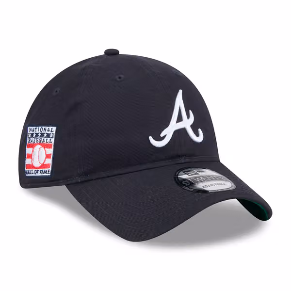 Atlanta Braves 2025 MLB Hall of Fame New 9TWENTY Adjustable Cap Navy product photo