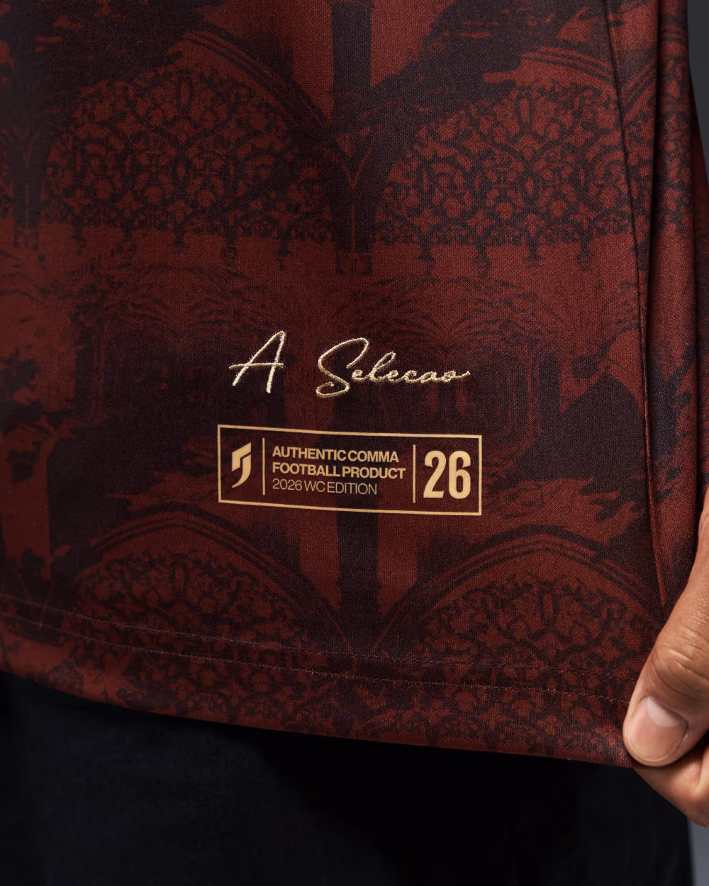 Jersevo Custom Personalized Portugal Heritage Jersey (2026WC Edition) detail view 7