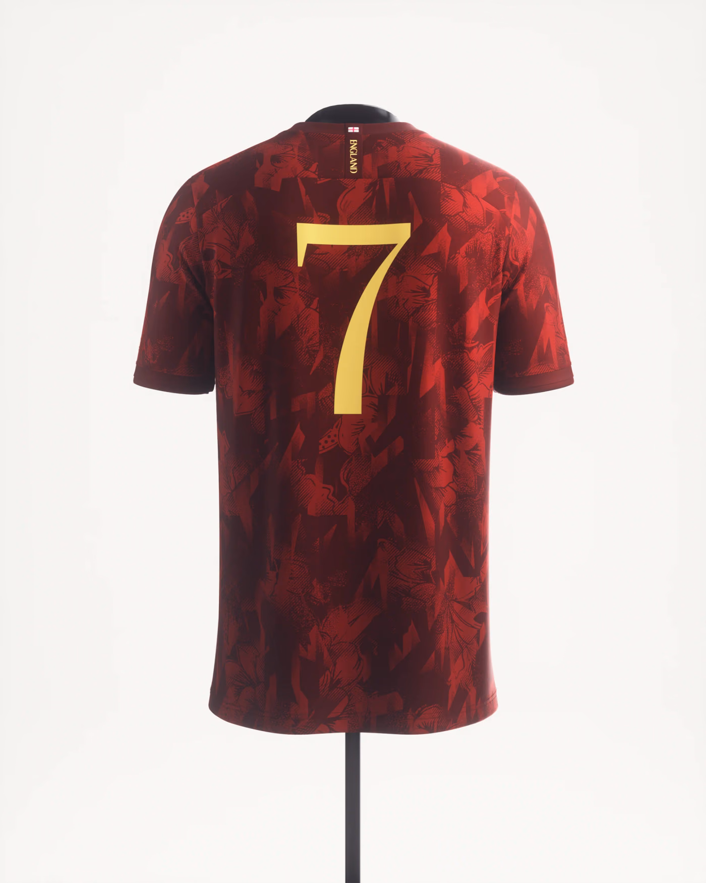 Jersevo Custom Personalized Becks Jersey back view