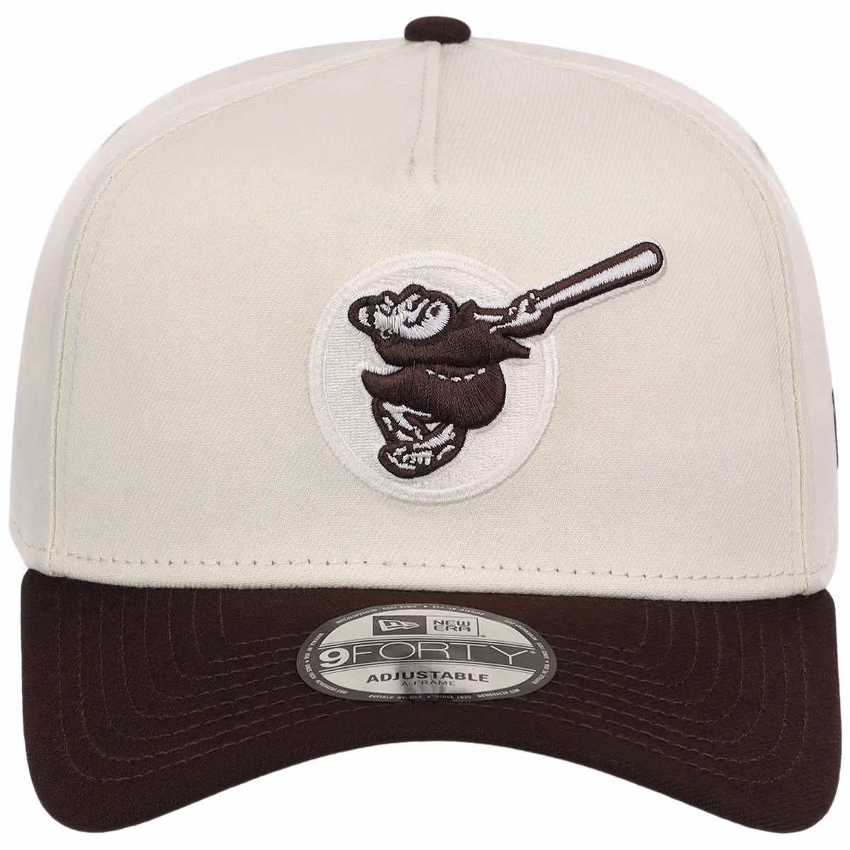 San Diego Padres MLB Chrome OTC Pop FASHION CORE New Era 9FORTY A-Frame detail view