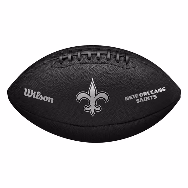 New Orleans Saints Wilson Metallic Premiere Full Size NFL Football view 1