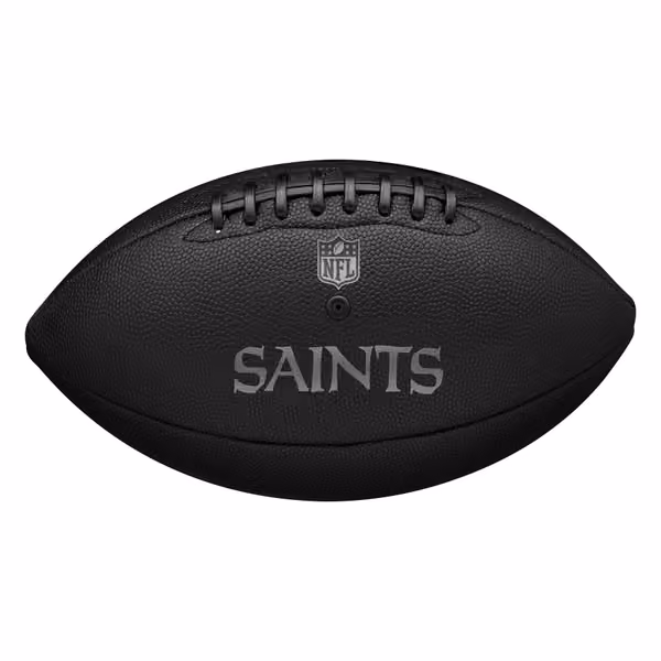 New Orleans Saints Wilson Metallic Premiere Full Size NFL Football view 2