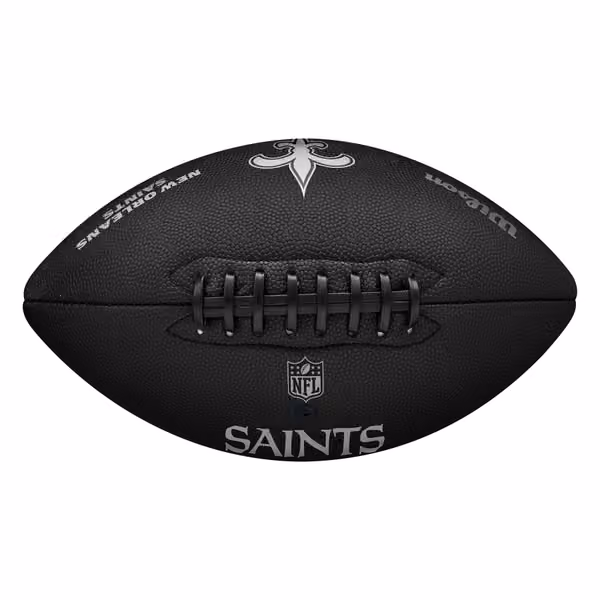 New Orleans Saints Wilson Metallic Premiere Full Size NFL Football view 3