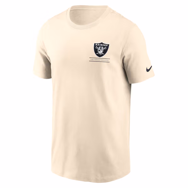 Las Vegas Raiders Freestyle Essential NFL T-Shirt Natural view 2
