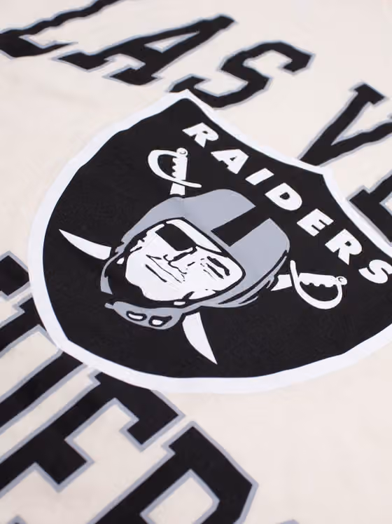 Las Vegas Raiders Freestyle Essential NFL T-Shirt Natural view 5