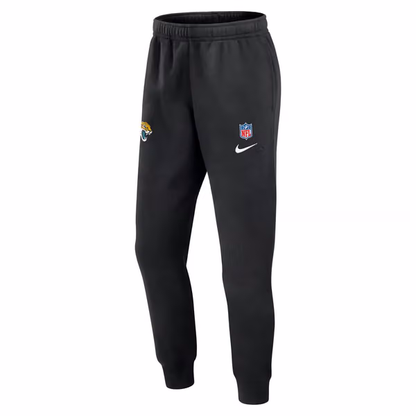 Jacksonville Jaguars 2024 NFL Sideline Nike Club Sweat Pants Black view 1