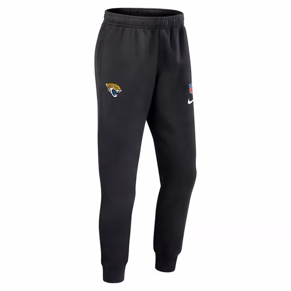 Jacksonville Jaguars 2024 NFL Sideline Nike Club Sweat Pants Black view 3