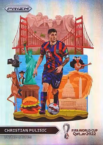2022 Panini Prizm FIFA World Cup Soccer Blaster Box view 4