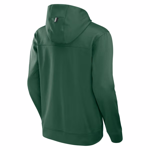 New York Jets Defender Dot Faded NFL Hoodie Green view 2