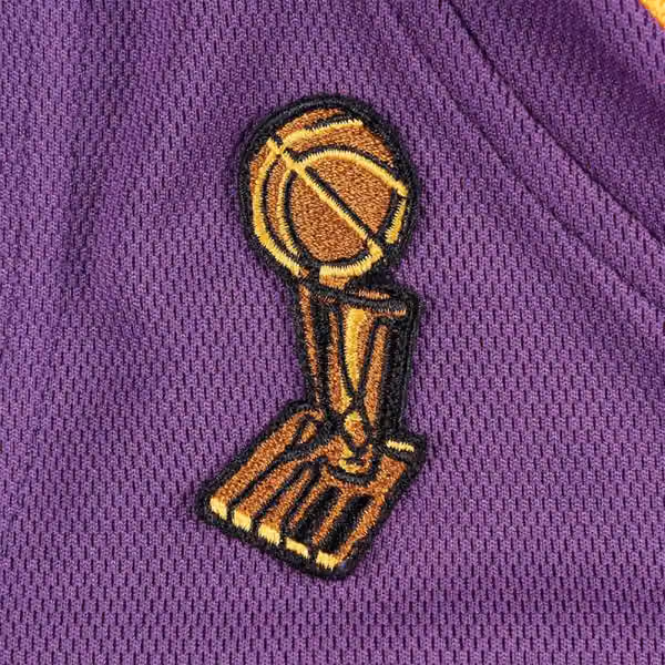Kobe Bryant #24 Los Angeles Lakers 2008-09 Authentic NBA Jersey Purple view 4