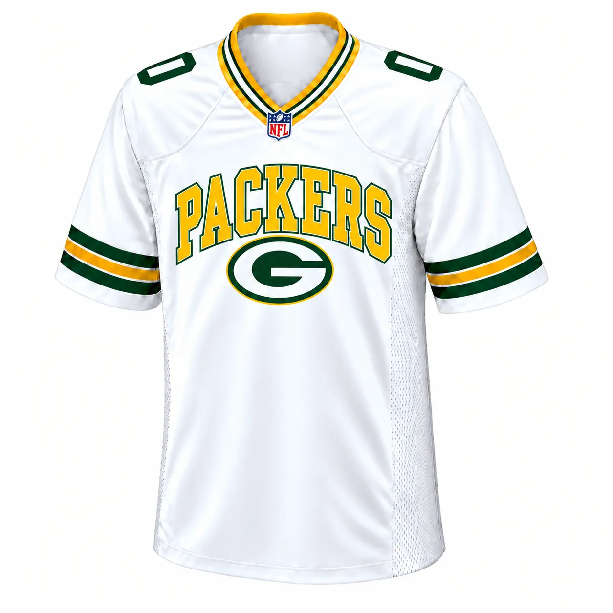 Green Bay Packers White New Jersey Beautiful Style