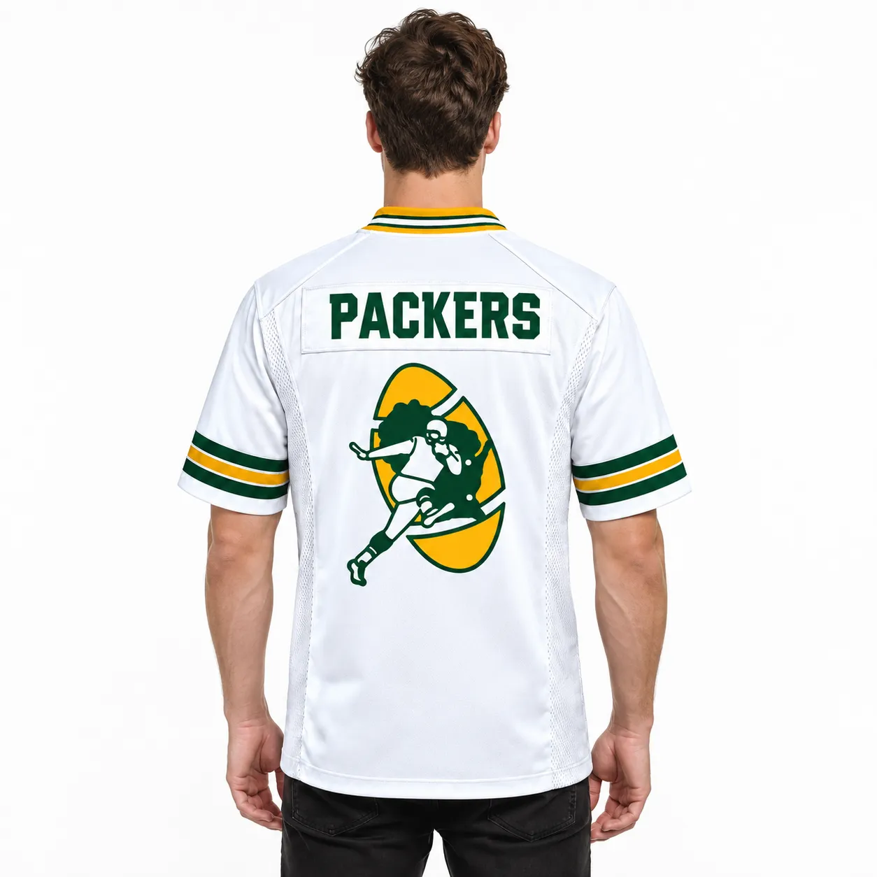 Green Bay Packers White New Jersey Beautiful Style