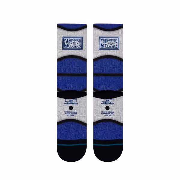 Utah Jazz Classic Mini Ball Stance Crew Socks view 3