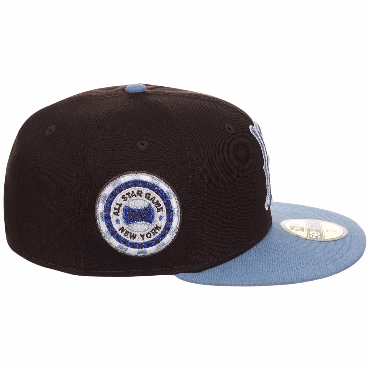 Brooklyn Dodgers MLB Driftwood Fade New Era 59FIFTY detail view