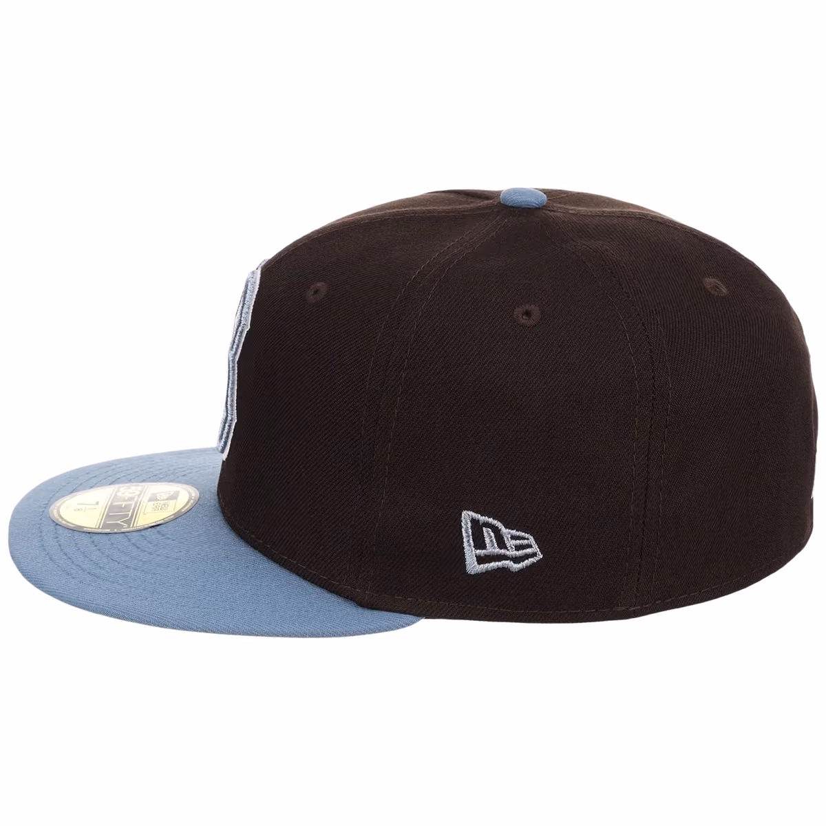 Brooklyn Dodgers MLB Driftwood Fade New Era 59FIFTY detail view