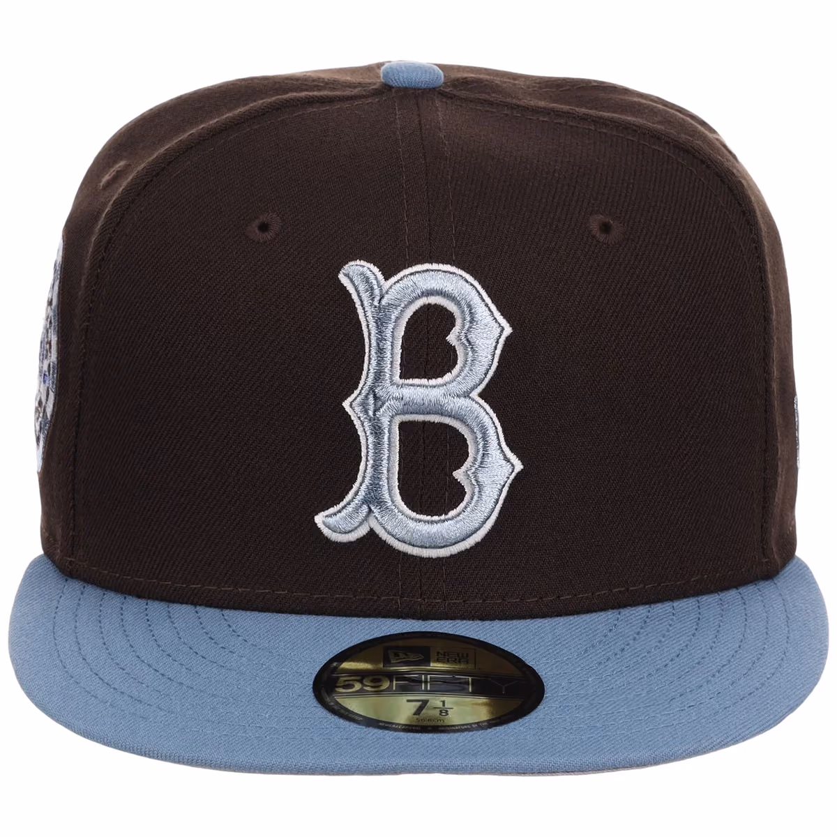 Brooklyn Dodgers MLB Driftwood Fade New Era 59FIFTY detail view